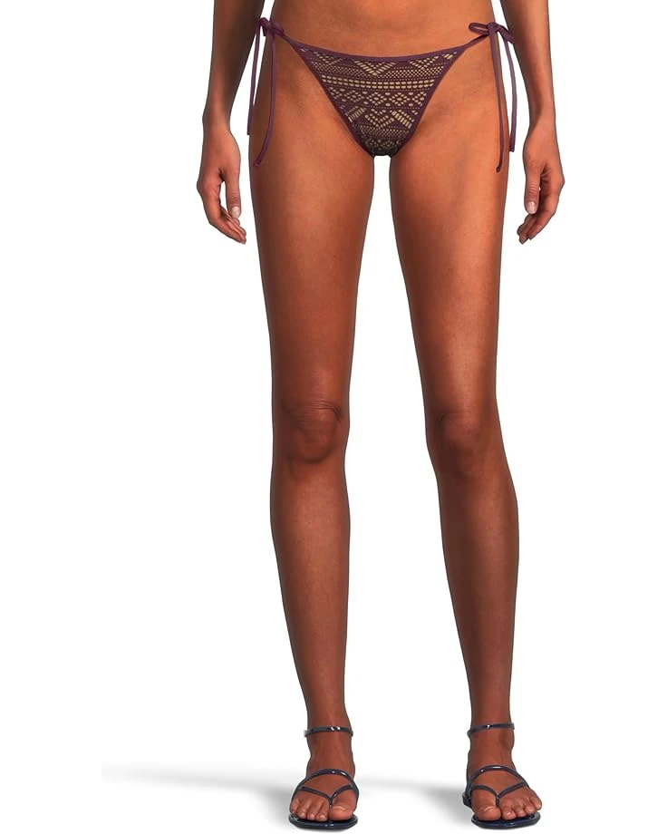 BECCA Color Play Crochet Demi Tie Side Basic Bottom | Swimwear 3 BECCA Color Play Crochet Demi Tie Side Basic Bottom | Swimwear