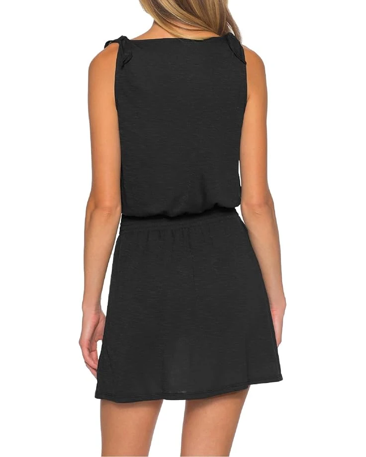 BECCA Breezy Basics Tie Shoulder Dress Cover-Up | Swimwear 4 BECCA Breezy Basics Tie Shoulder Dress Cover-Up | Swimwear - Image 2