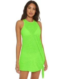 BECCA Beach Date High Neck Dress Cover-Up | Swimwear