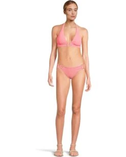 BECCA Modern Edge Rib Mira U Buckle Halter Top | Swimwear 12 BECCA Modern Edge Rib Mira U Buckle Halter Top | Swimwear -Bed Stuson Shop 61G3QevhsL. AC SR736920
