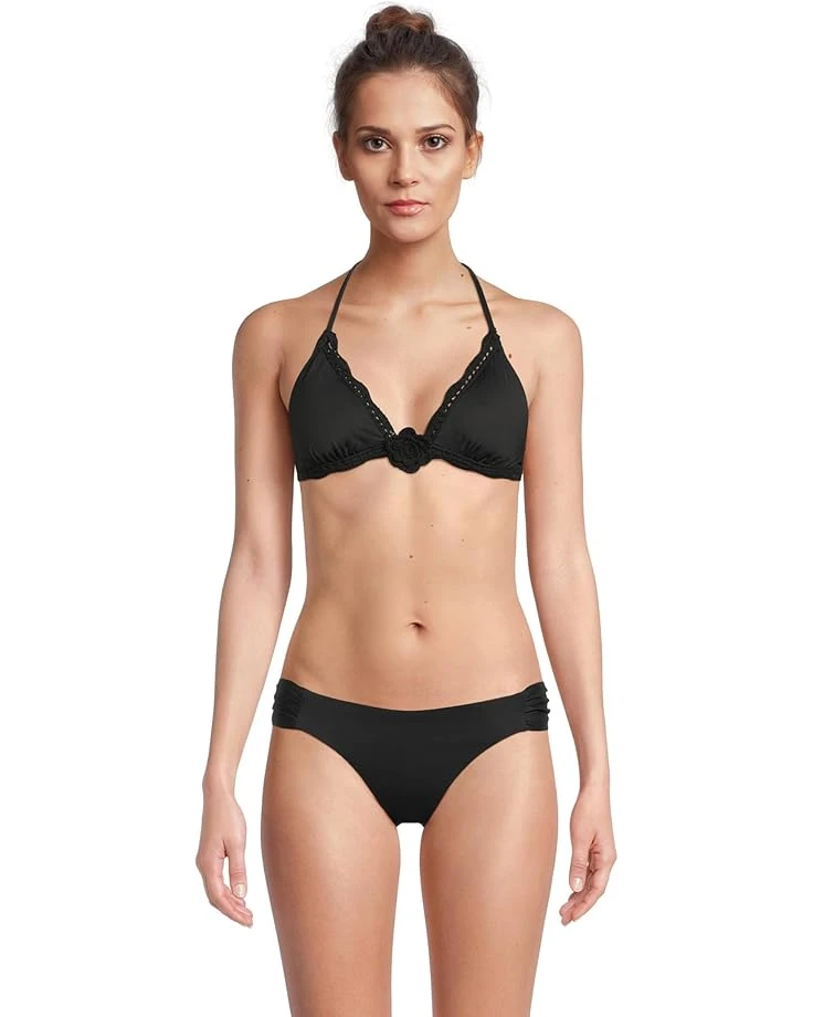 BECCA Colette Crochet Flower Halter Top | Swimwear 3 BECCA Colette Crochet Flower Halter Top | Swimwear