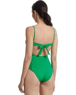 BECCA Color Code Paula Rouched Square Neck One Piece | Swimwear -Bed Stuson Shop 61HZY20JX0L. AC SR736920