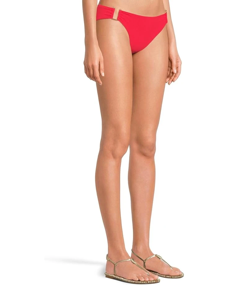 BECCA Modern Edge Rib Gracie U Buckles Side Hipster | Swimwear 4 BECCA Modern Edge Rib Gracie U Buckles Side Hipster | Swimwear - Image 2