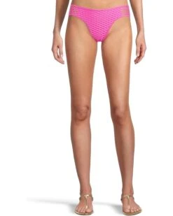BECCA Castaway Adela Textured Hipster Bottom | Swimwear