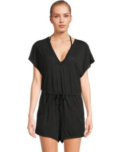 BECCA Beach Date V Neck Romper Cover-Up | Swimwear 12 BECCA Beach Date V Neck Romper Cover-Up | Swimwear -Bed Stuson Shop 61hEE0NhiL. AC SR736920
