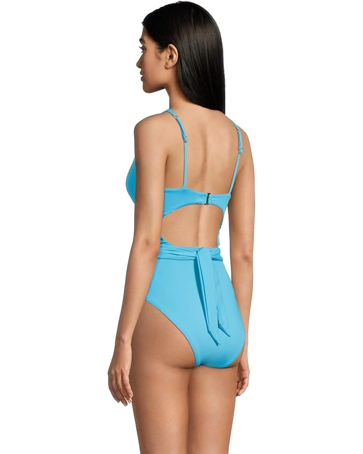 BECCA Garden Of Eden Magnolia Plunge One Piece | Swimwear 5 BECCA Garden Of Eden Magnolia Plunge One Piece | Swimwear - Image 3
