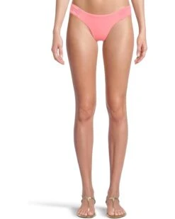 BECCA Color Code Adela Shirred Tab Hipster Bottom | Swimwear