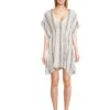 BECCA Radiance Plunge Tie Front Tunic Cover-Up | Swimwear -Bed Stuson Shop 61ofSJguDNL. AC SR736920