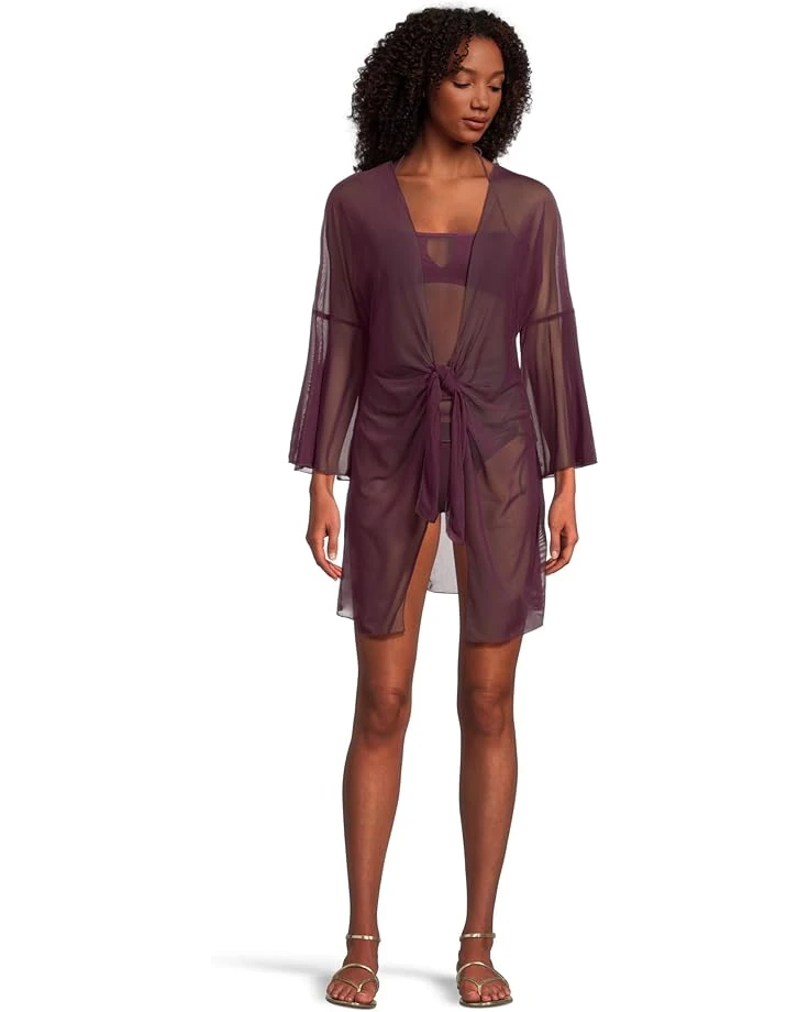 BECCA Muse Hadlee Bandeau Mesh Overlay Tankini Top | Swimwear 6 BECCA Muse Hadlee Bandeau Mesh Overlay Tankini Top | Swimwear - Image 4