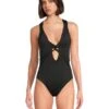 BECCA Color Code Iris Twist Front Plunge One Piece | Swimwear -Bed Stuson Shop 61uwxmhmmL. AC SR736920