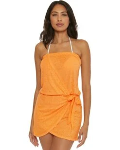 BECCA Beach Date Mock Sarong Dress Cover-Up | Swimwear