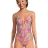BECCA Polynesia Tatum Textured Ring Cut Out One Piece | Swimwear -Bed Stuson Shop 710XAOVTxL. AC SR736920