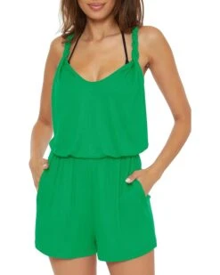 BECCA Mykonos Rib Romper | Swimwear