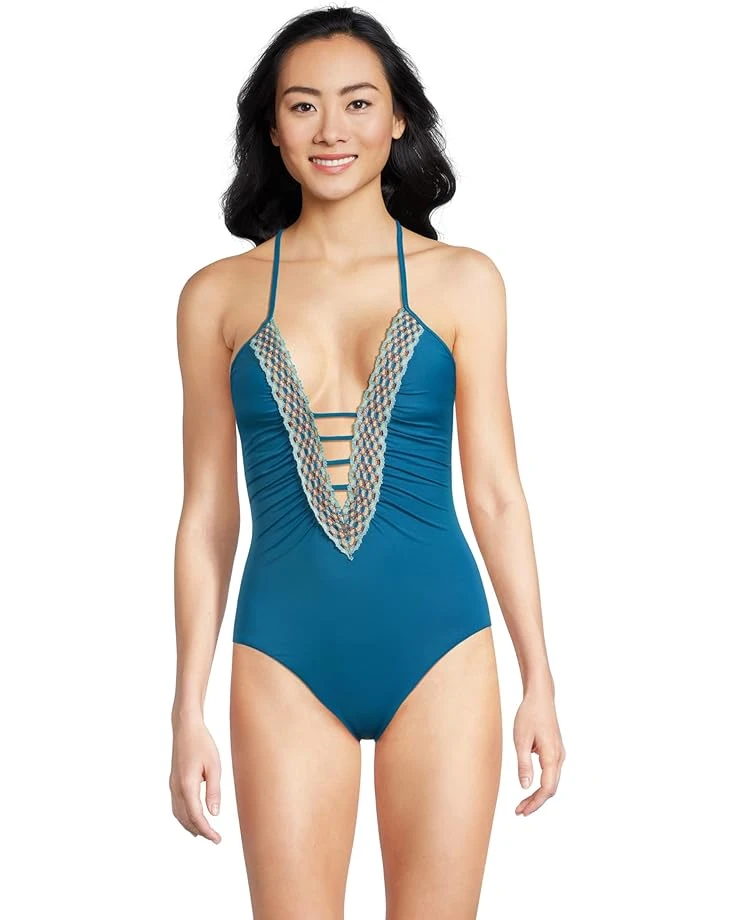 BECCA Harmonia Clare Plunge One Piece | Swimwear 3 BECCA Harmonia Clare Plunge One Piece | Swimwear