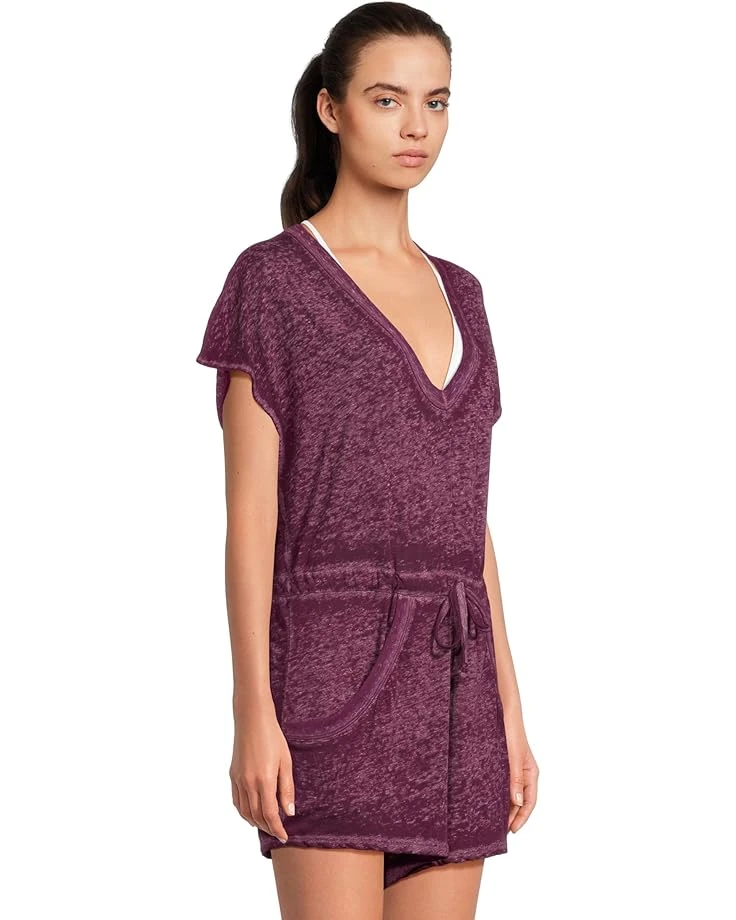 BECCA Beach Date V Neck Romper Cover-Up | Swimwear 4 BECCA Beach Date V Neck Romper Cover-Up | Swimwear - Image 2