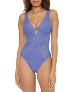 BECCA Color Play Crochet Plunge One Piece | Swimwear -Bed Stuson Shop 71A2EJ6DdrL. AC SR736920