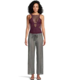 BECCA Waterway Crochet Split Leg Pant Cover-Up | Swimwear -Bed Stuson Shop 71Gg6n0fZuL. AC SR736920
