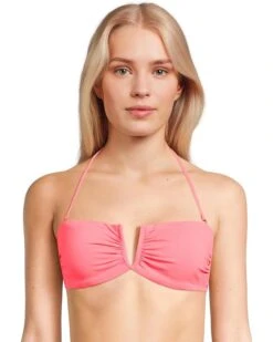 BECCA Color Code Brinley V Wire Bandeau Top | Swimwear
