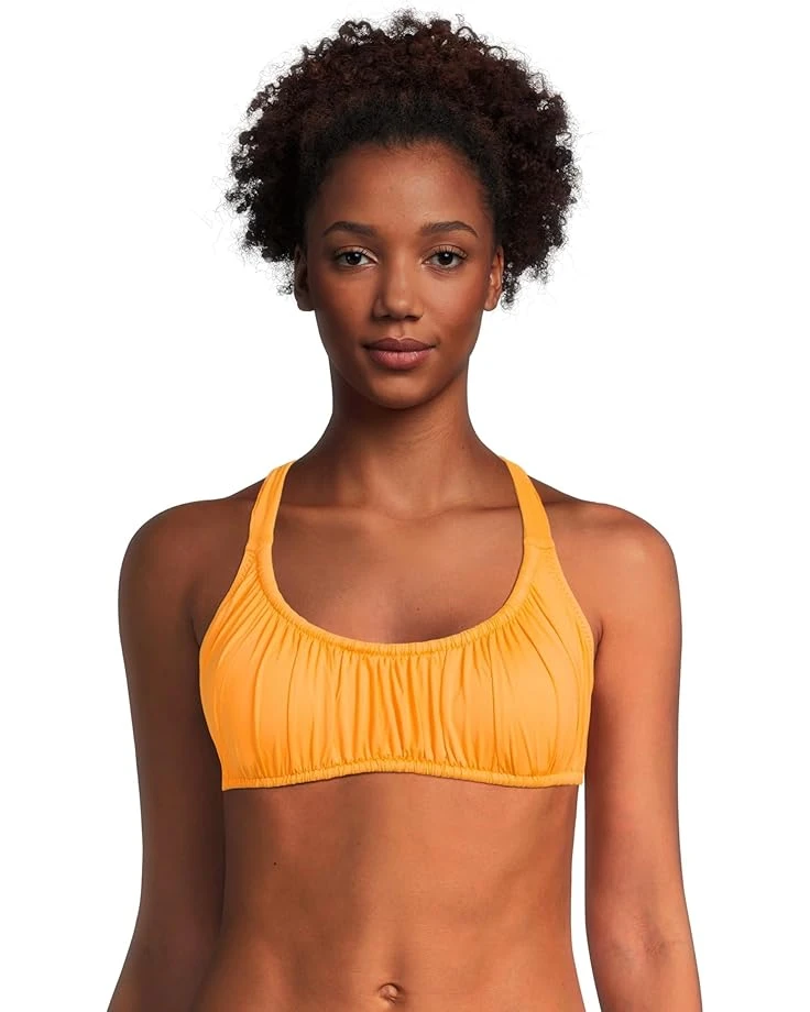 BECCA Santorini Ophelia Shirred Scoop Bralette | Swimwear 3 BECCA Santorini Ophelia Shirred Scoop Bralette | Swimwear