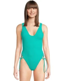BECCA Modern Edge Rib Sophie Lace Up One Piece | Swimwear 13 BECCA Modern Edge Rib Sophie Lace Up One Piece | Swimwear -Bed Stuson Shop 71UsTVSN80L. AC SR736920