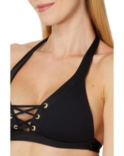 BECCA Modern Edge Corset Lace Up Halter | Swimwear 7 BECCA Modern Edge Corset Lace Up Halter | Swimwear -Bed Stuson Shop 71WZrVxNhQL. AC SR736920