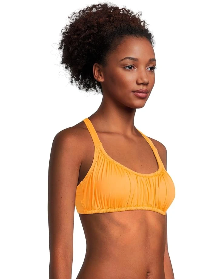 BECCA Santorini Ophelia Shirred Scoop Bralette | Swimwear 4 BECCA Santorini Ophelia Shirred Scoop Bralette | Swimwear - Image 2