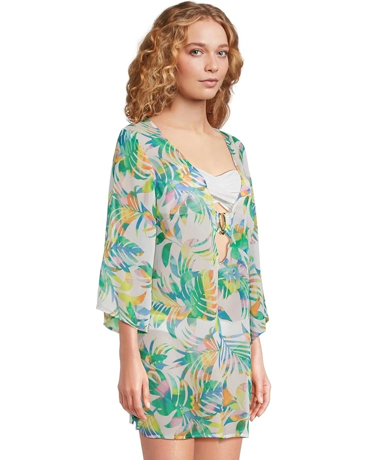 BECCA Isle Verde Chiffon Tunic | Swimwear 4 BECCA Isle Verde Chiffon Tunic | Swimwear - Image 2