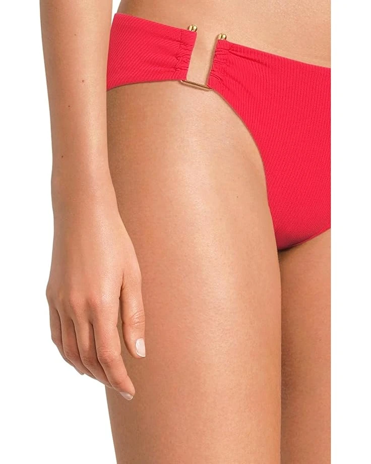 BECCA Modern Edge Rib Gracie U Buckles Side Hipster | Swimwear 6 BECCA Modern Edge Rib Gracie U Buckles Side Hipster | Swimwear - Image 4