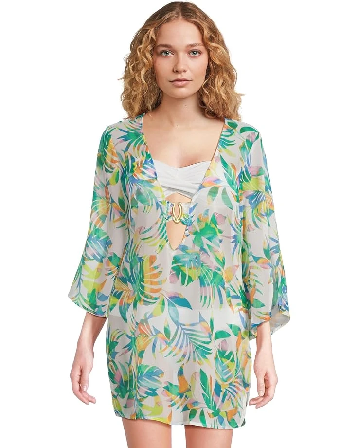 BECCA Isle Verde Chiffon Tunic | Swimwear 3 BECCA Isle Verde Chiffon Tunic | Swimwear