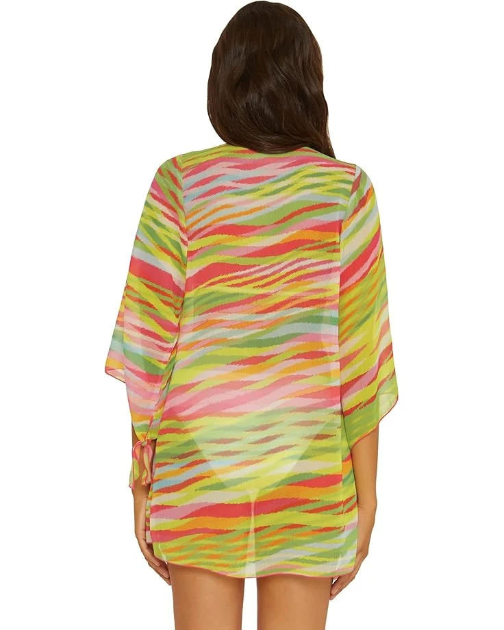 BECCA Awaken Sheer Woven Tunic Cover-Up | Swimwear 4 BECCA Awaken Sheer Woven Tunic Cover-Up | Swimwear - Image 2