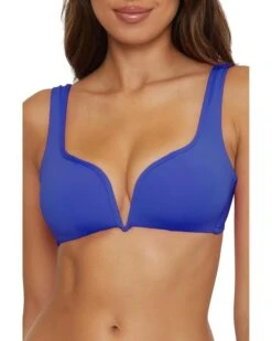 BECCA Color Code Erin V Wire Cut Out Bralette | Swimwear