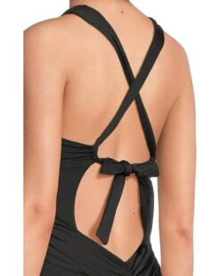 BECCA Color Code Iris Twist Front Plunge One Piece | Swimwear -Bed Stuson Shop 71glOSqhTzL. AC SR736920