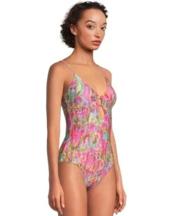 BECCA Polynesia Tatum Textured Ring Cut Out One Piece | Swimwear 7 BECCA Polynesia Tatum Textured Ring Cut Out One Piece | Swimwear -Bed Stuson Shop 71lh774VYIL. AC SR736920