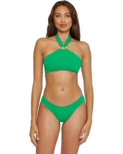 BECCA Baja Mar Goergia High Neck Halter Top | Swimwear