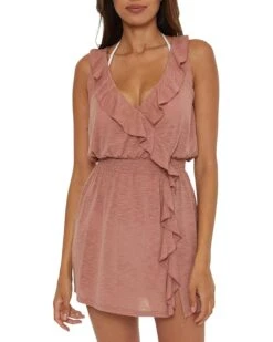 BECCA Breezy Basics Cascade Ruffle Dress | Swimwear