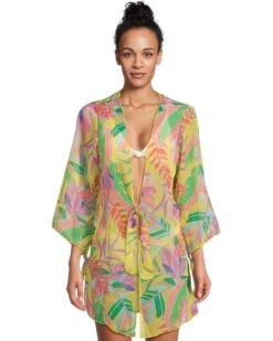 BECCA Costa Bella Chiffon Tunic Cover-Up | Swimwear