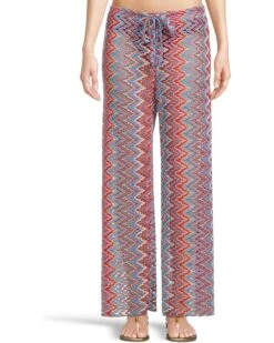 BECCA Sundown Crochet Split Leg Pant Cover-Up | Swimwear