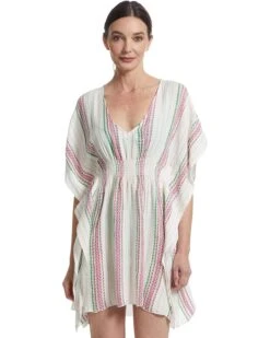 BECCA Radiance Plunge Neckline Tunic | Swimwear